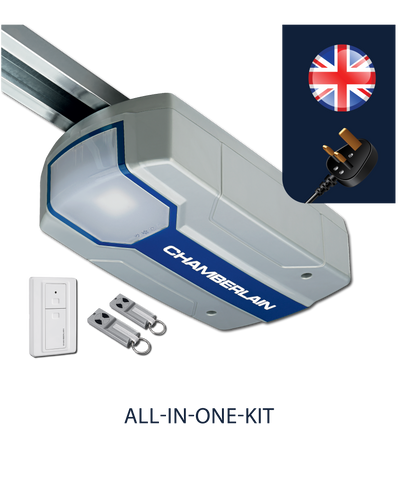 Premium Garage Door Opener ML1000EVGB with UK Plug – for doors up to max 130 kg