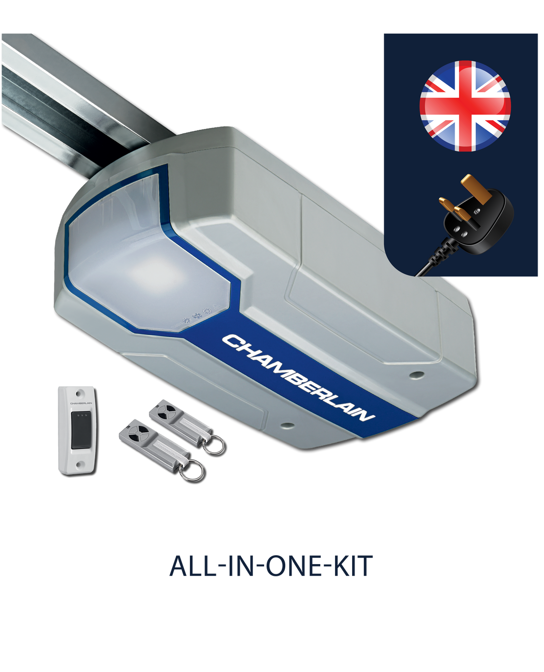 Garage Door Operator Comfort ML700EVGB with UK Plug – for doors up to max. 90 kg