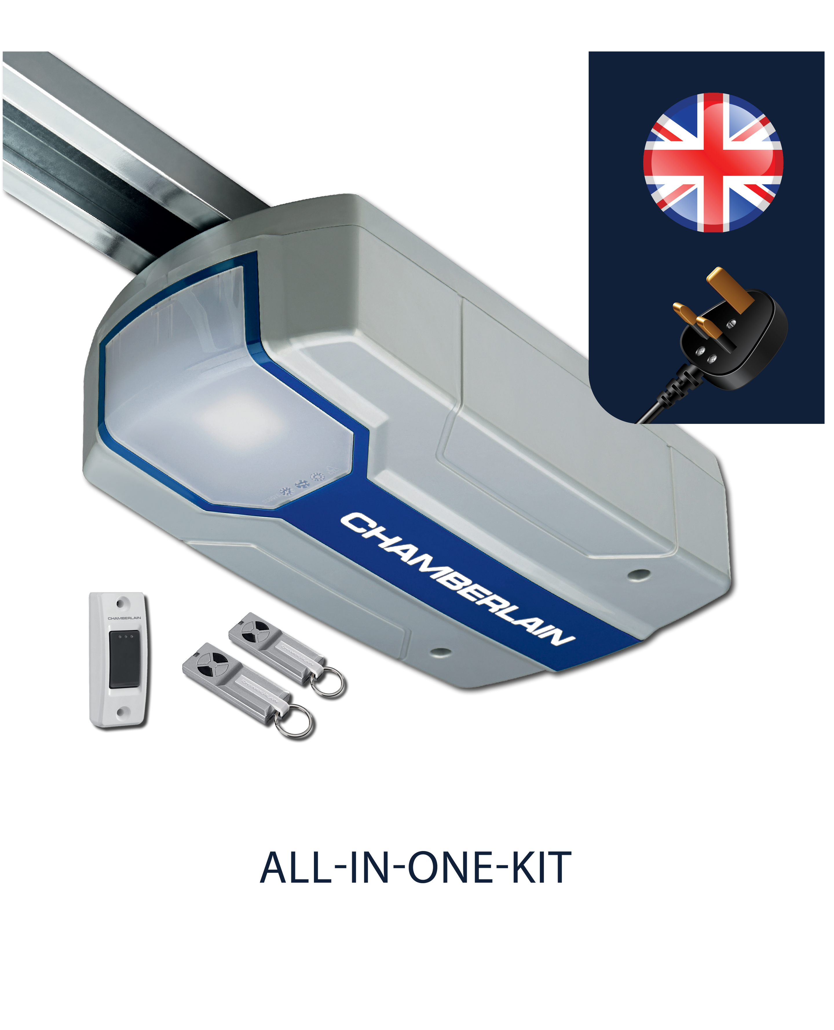 Garage Door Operator Comfort ML700EVGB with UK Plug – for doors up to max. 90 kg